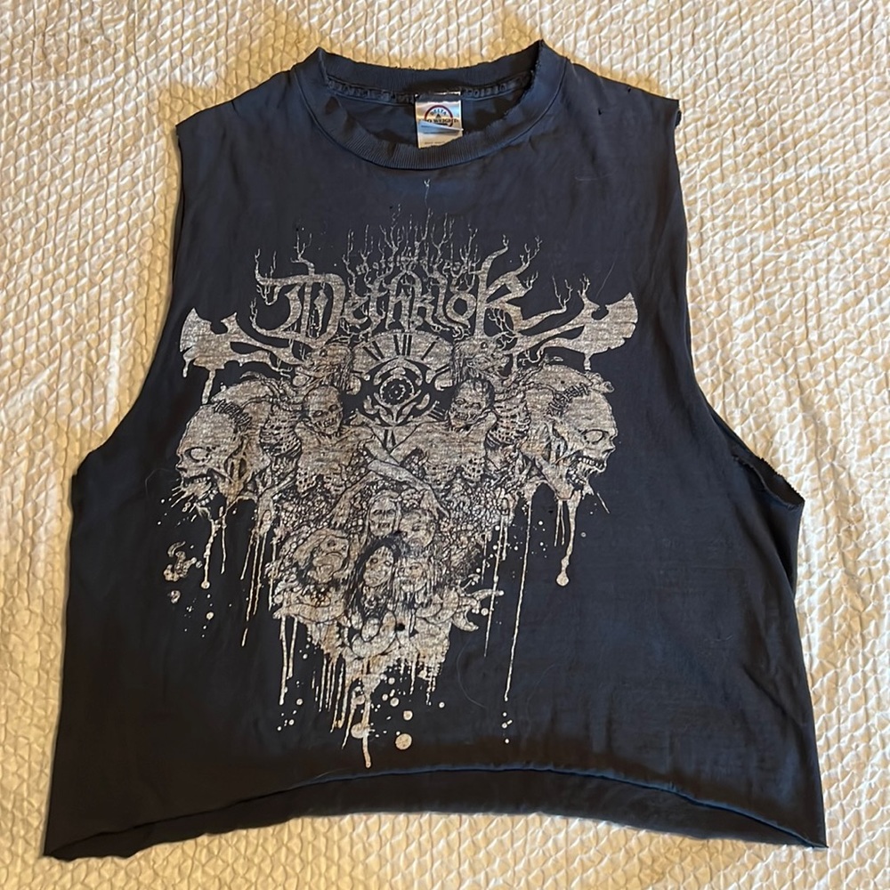 Dethklok cropped tshirt